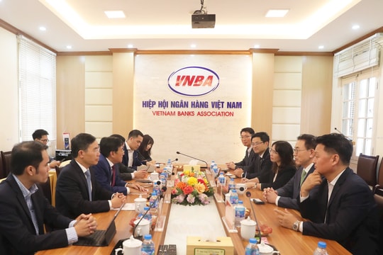 Hiệp hội Ngân hàng Việt Nam tiếp và làm việc với Hiệp hội Ngân hàng Hàn Quốc