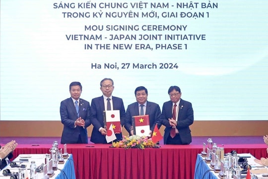 Khởi động Sáng kiến chung Việt Nam – Nhật Bản trong kỷ nguyên mới, giai đoạn 1