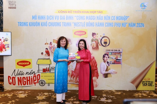 "Cùng MAGGI Nấu Nên Cơ Nghiệp” đến với hàng ngàn phụ nữ nông thôn