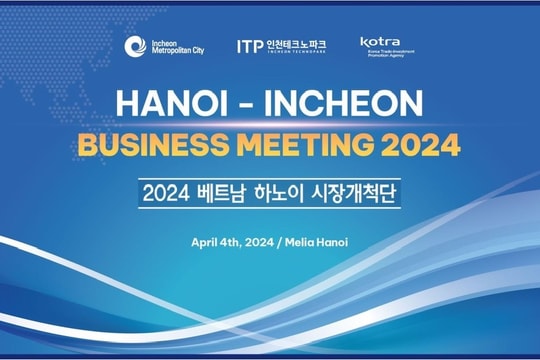 30 doanh nghiệp từ TP. Incheon sắp giao thương trực tiếp cùng các nhà nhập khẩu Việt Nam