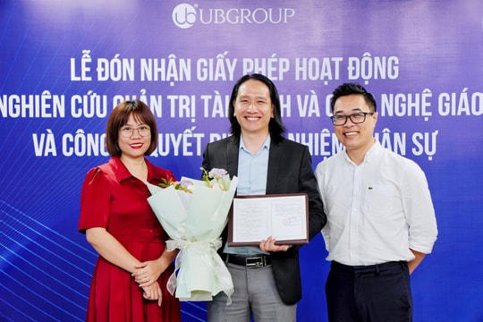 UB GROUP thành lập Viện Nghiên cứu Quản trị Tài chính và Công nghệ Giáo dục