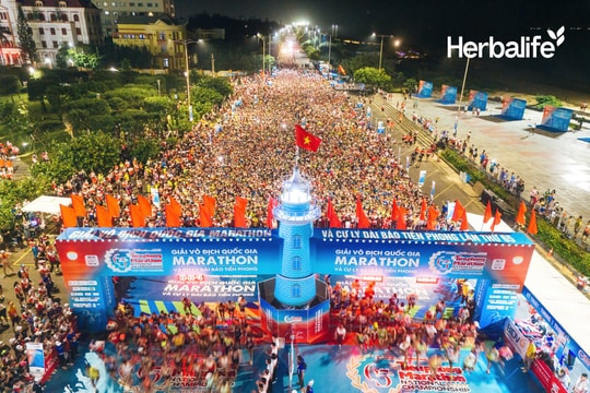 Herbalife Việt Nam đồng hành cùng Tiền Phong Marathon năm thứ tư liên tiếp