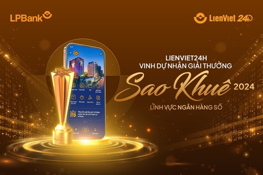 LienViet24h được vinh danh là “Sản phẩm xuất sắc ngành phần mềm, công nghệ thông tin Việt Nam”
