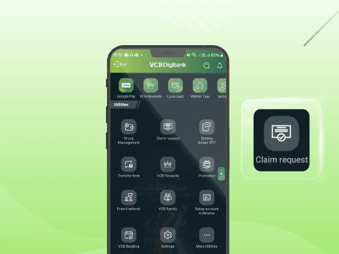 Hướng dẫn thực hiện tra soát trực tuyến trên VCB Digibank