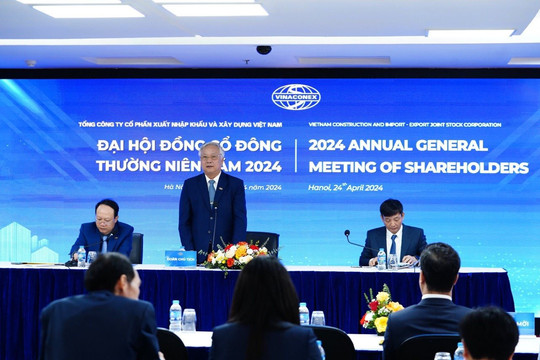 ĐHĐCĐ Vinaconex: Mục tiêu phá đỉnh doanh thu, ước lãi 400 tỷ đồng trong quý I/2024