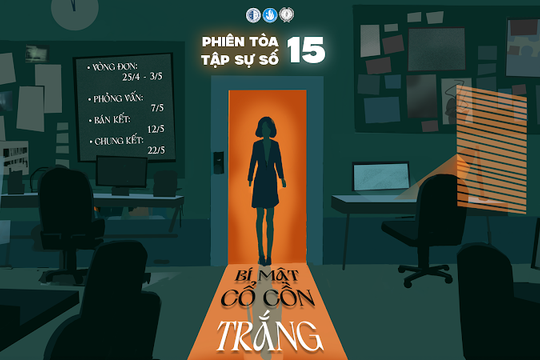 Chương trình Phiên tòa tập sự số 15: Bí mật cổ cồn trắng