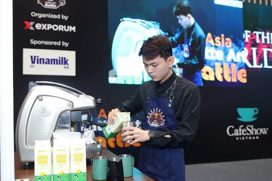Vinamilk đồng hành cùng các Barista tại cuộc thi quốc tế Asia Latte Art Battle