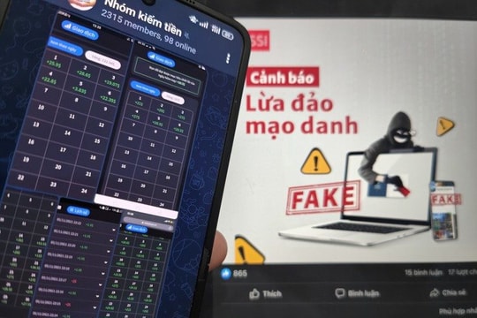 Cảnh báo thủ đoạn lừa đảo thông qua các hội nhóm, nhóm chat đầu tư chứng khoán