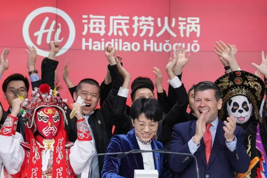 Cổ phiếu doanh nghiệp sở hữu chuỗi lẩu Haidilao nổi nhất sàn chứng khoán Mỹ