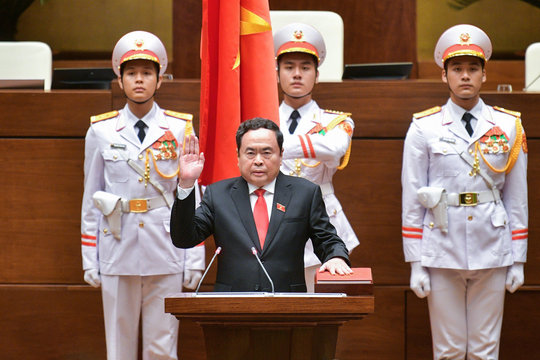 Quốc hội bầu ông Trần Thanh Mẫn làm Chủ tịch Quốc hội khóa XV