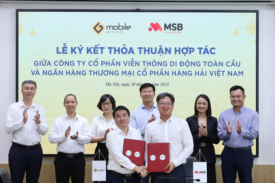 MSB và Gtel Mobile ký hợp tác toàn diện