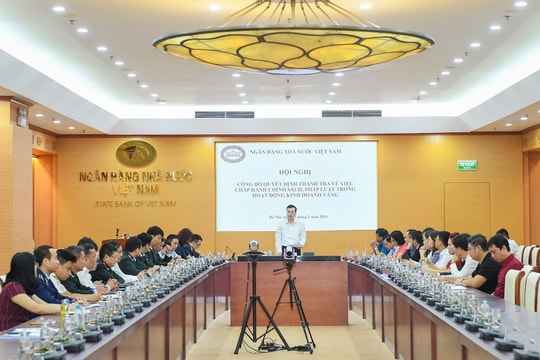 Công bố Quyết định thanh tra việc chấp hành chính sách, pháp luật trong hoạt động kinh doanh vàng
