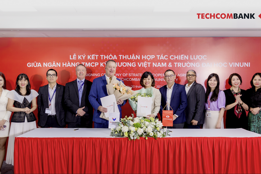 Techcombank cùng VinUniversity công bố chương trình Next Gen: Vững nền tảng để chinh phục tương lai