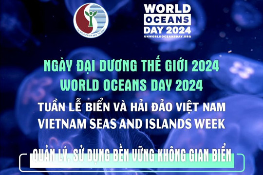 Hưởng ứng các hoạt động Tuần lễ Biển và Hải đảo Việt Nam và Ngày Đại dương thế giới năm 2024