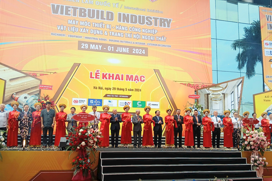 Khai mạc Triển lãm Quốc tế VIETBUILD INDUSTRY 2024