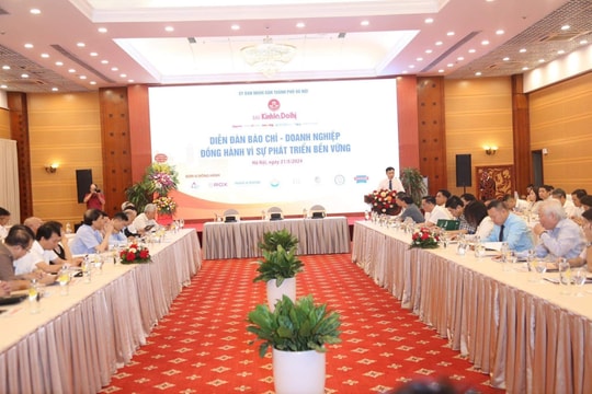 Diễn đàn Báo chí- Doanh nghiệp đồng hành vì sự nghiệp phát triển bền vững lần thứ 2