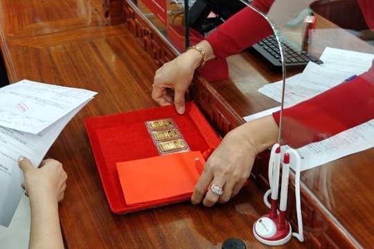 Giá vàng SJC đi ngang 6 phiên liên tiếp