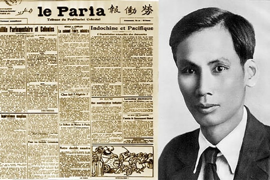 Bác Hồ với bút danh báo chí Nguyễn Ái Quốc
