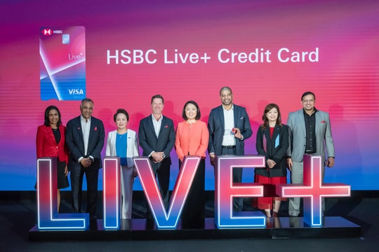 HSBC ra mắt thẻ tín dụng Live+, giúp gia tăng lựa chọn phong cách sống và thúc đẩy thanh toán không tiền mặt