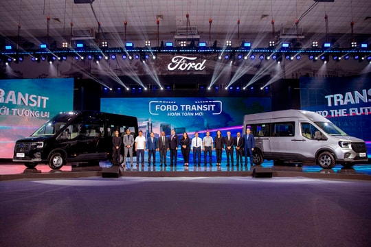 Ford Việt Nam chính thức ra mắt Ford Transit hoàn toàn mới