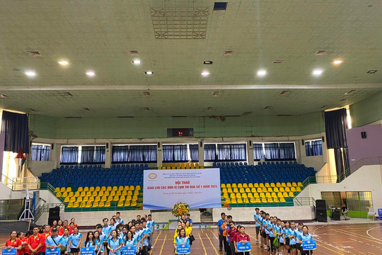 Hội thao Cụm thi đua số 1 - các chi nhánh NHNN Thành phố trực thuộc Trung ương: Động lực để hoàn thành tốt nhiệm vụ