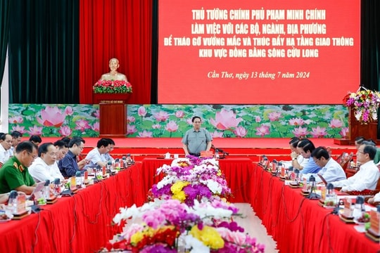 Thúc đẩy phát triển hạ tầng giao thông tại đồng bằng sông Cửu Long