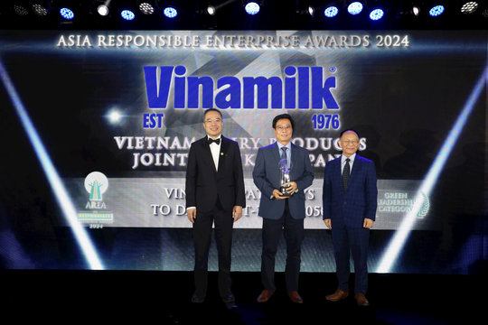 Vinamilk được vinh danh tại giải thưởng doanh nghiệp trách nhiệm châu Á