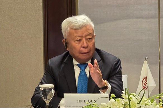 Chủ tịch AIIB: 5 tỷ USD lãi suất ưu đãi chỉ là bước khởi đầu