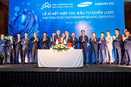 Samsung SDS thúc đẩy mở rộng hợp tác chiến lược với Tập đoàn Công nghệ CMC