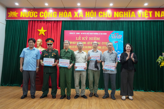 Hiệp hội Ngân hàng Việt Nam tri ân gia đình thương binh, liệt sĩ, người có công
