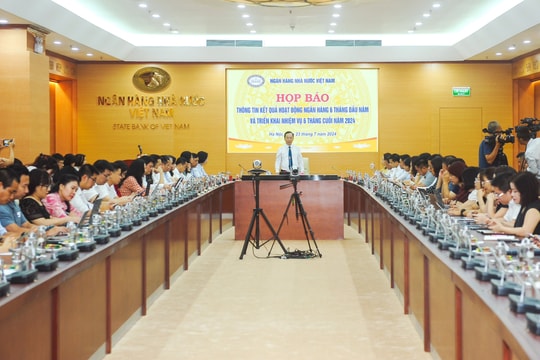 Phó Thống đốc Thường trực Đào Minh Tú: Đến cuối tháng 6/2024, tín dụng tăng 6%