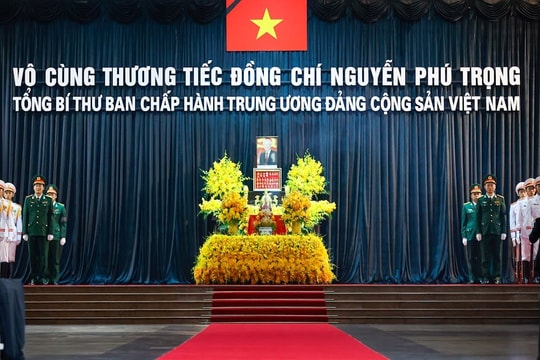 Cử hành trọng thể Lễ Quốc tang Tổng Bí thư Nguyễn Phú Trọng