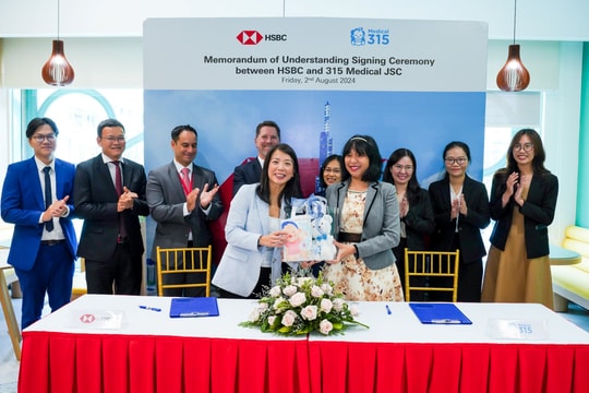 HSBC ký biên bản ghi nhớ hợp tác với 315 Medical