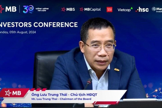 Chủ tịch MB thông tin chất lượng nợ của nhóm khách hàng lớn