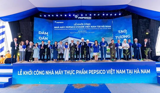PepsiCo Foods Việt Nam khởi công xây dựng nhà máy 90 triệu USD tại Hà Nam