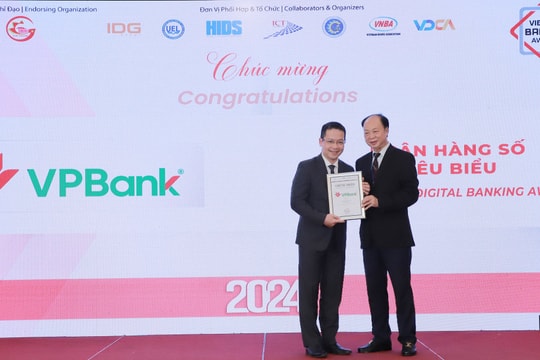 VPBank nhận cú đúp tại giải thưởng Ngân hàng Việt Nam tiêu biểu