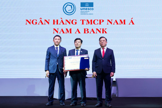 NAM A BANK – “Doanh nghiệp văn hóa UNESCO châu Á - Thái Bình Dương”