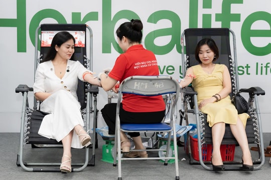 Herbalife Việt Nam tổ chức Ngày Hiến máu tình nguyện thường niên lần thứ 7