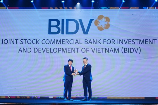 BIDV trở thành “Nơi làm việc tốt nhất châu Á”