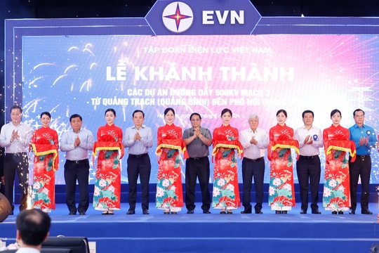 Tinh thần thần tốc, quyết thắng của dự án đường dây 500 kV mạch 3 truyền động lực trong triển khai các công trình, dự án quan trọng quốc gia