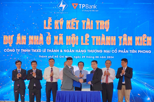 TPBank tài trợ giai đoạn 1 cho dự án gần 1.500 căn nhà ở xã hội phía Tây Sài Gòn