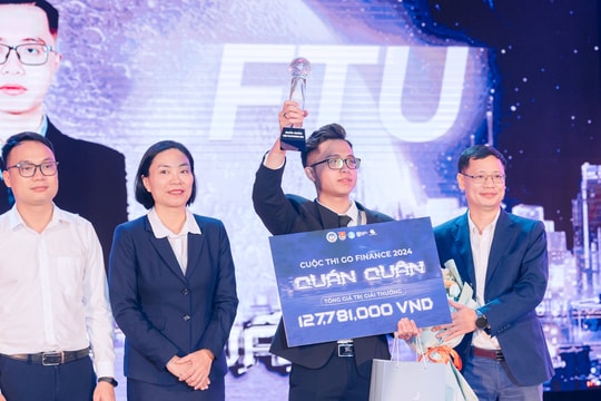 Sinh viên Đại học Ngoại thương xuất sắc giành ngôi vị quán quân Go Finance 2024
