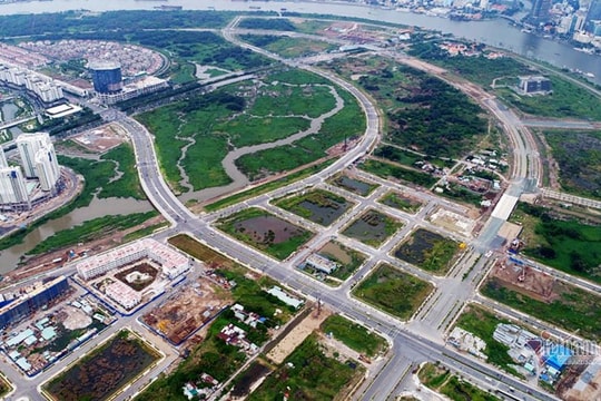 Nhiều lô “đất vàng” ở Thủ Thiêm sắp được đưa ra đấu giá trở lại