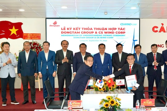 Đồng Tâm Group và Tập đoàn CS WIND (Hàn Quốc) ký thỏa thuận hợp tác