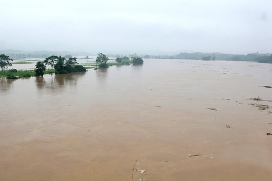 Cảnh báo lũ trên sông Thao, sông Lô, sông Cầu, sông Thương