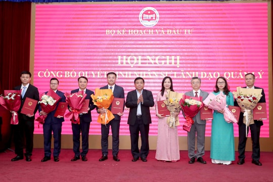 Bộ Kế hoạch và Đầu tư điều động, bổ nhiệm nhiều nhân sự mới