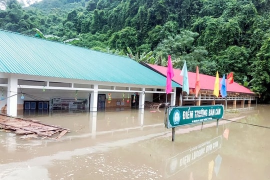 Hỗ trợ khẩn cấp khắc phục thiệt hại do cơn bão số 3 cho tỉnh Bắc Kạn