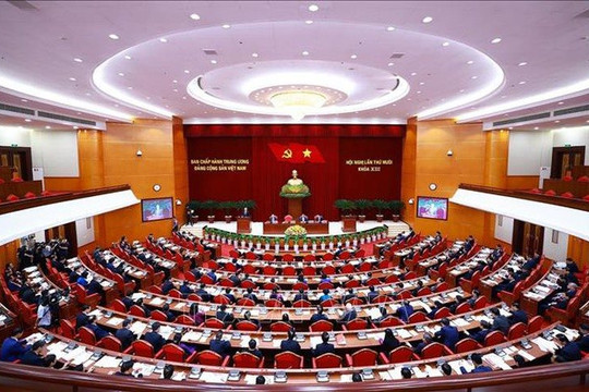 Khai mạc Hội nghị lần thứ 10: Cho ý kiến 10 nội dung thuộc 2 nhóm vấn đề chiến lược