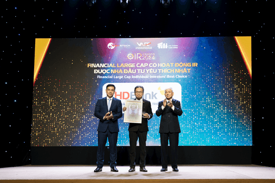 HDBank là doanh nghiệp niêm yết được yêu thích nhất