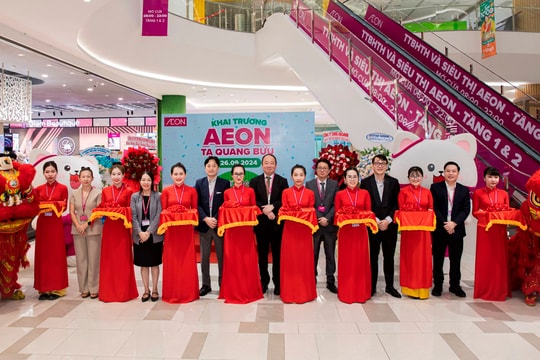 Khai trương AEON Tạ Quang Bửu - Trung tâm Bách hóa Tổng hợp và Siêu thị đầu tiên nằm ngoài trung tâm mua sắm AEON